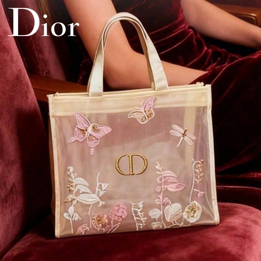 Mesh Net Bag - Сумка Christian Dior, роскошная дизайнерская полупрозрачная