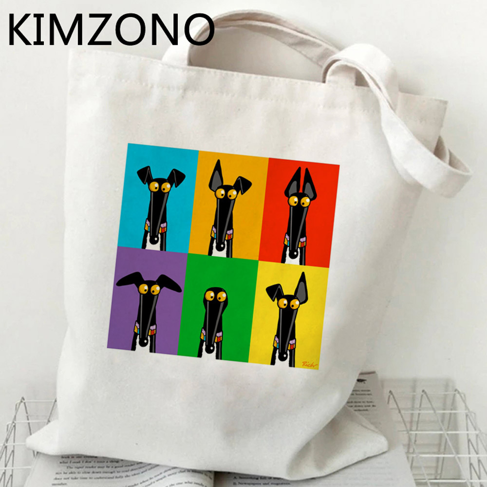 Women Bags Jute - Сумка для покупок Greyhound, сумка, холщовая