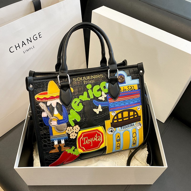 Women Bags Sale - Дизайнерские женские сумки-пэчворк на молнии 2026: