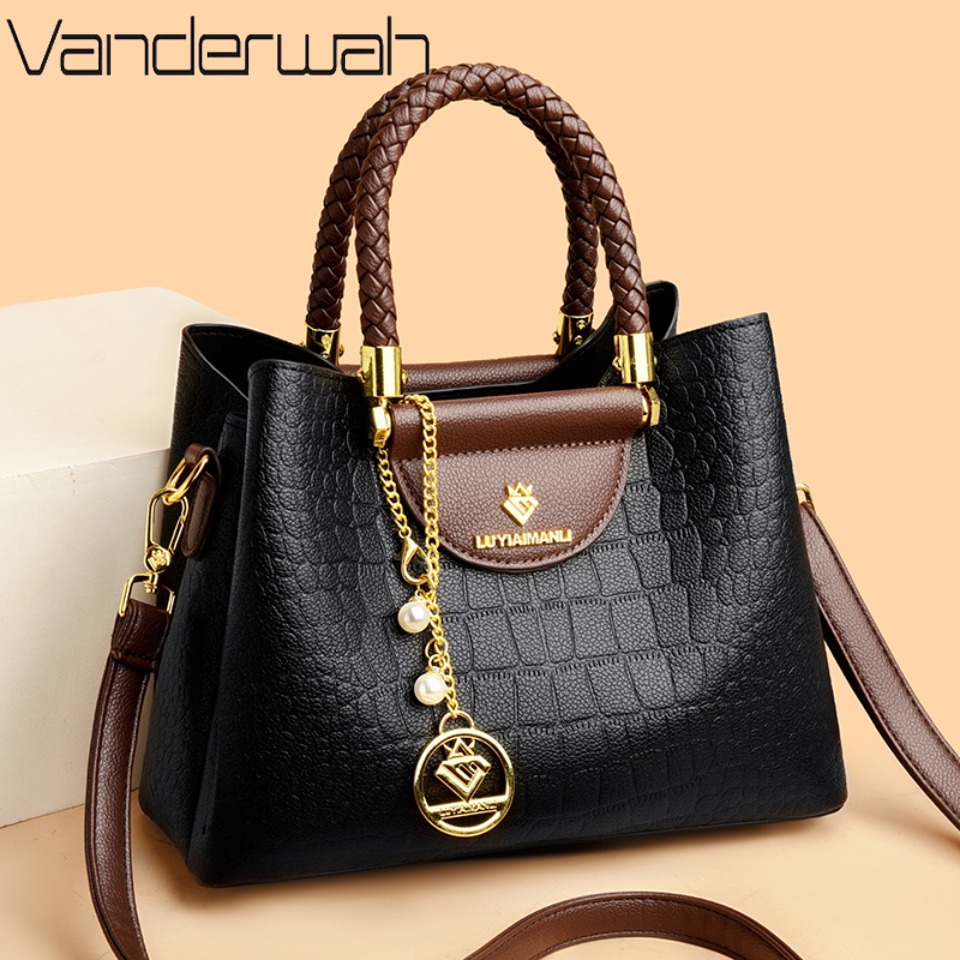Women'S Bags Designer Brands - Тканая ручка из натуральной кожи высокого
