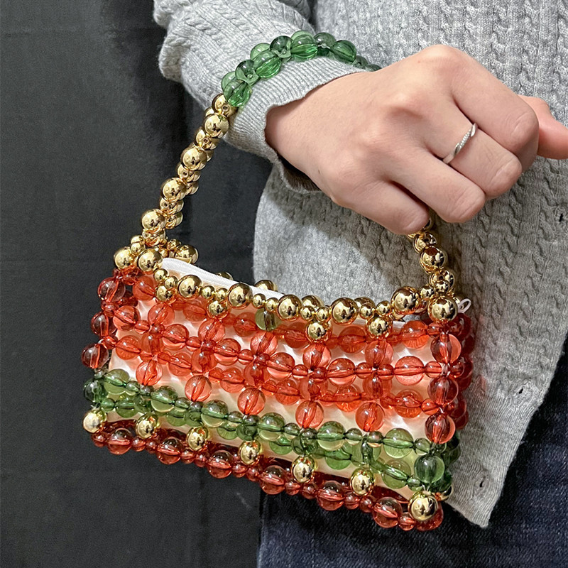 Women Bags High End Brands - Модная ретро-сумка ручной работы из разноцветных
