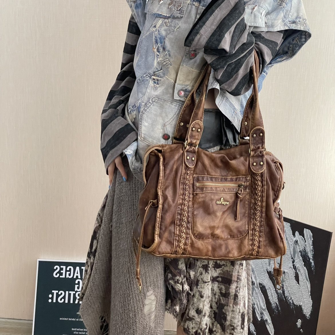 Women Bags Branded Sale - Новая дизайнерская сумка Y2K от нишевого