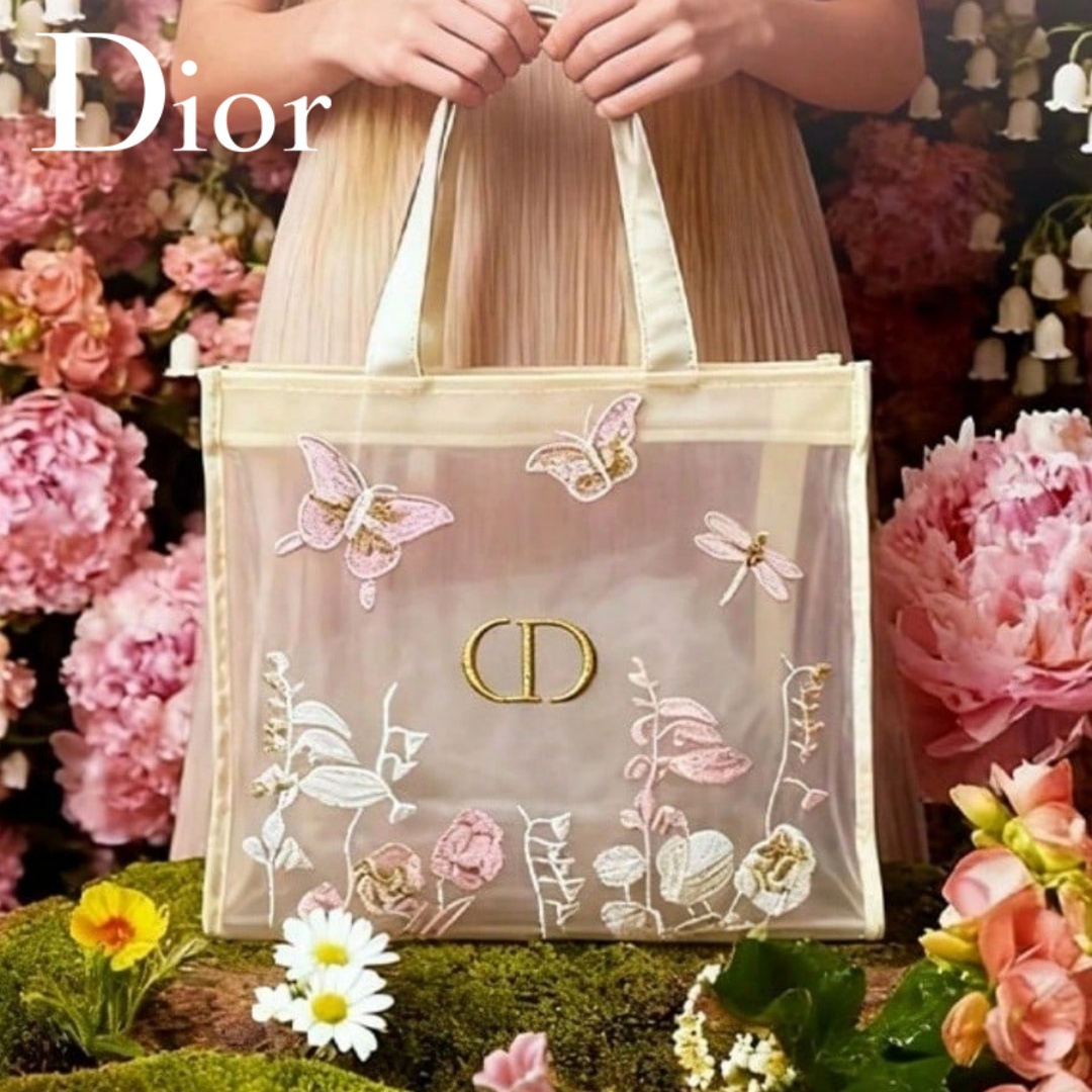 Сумка Christian Dior, роскошна – обзор и цена Mesh Net Bag