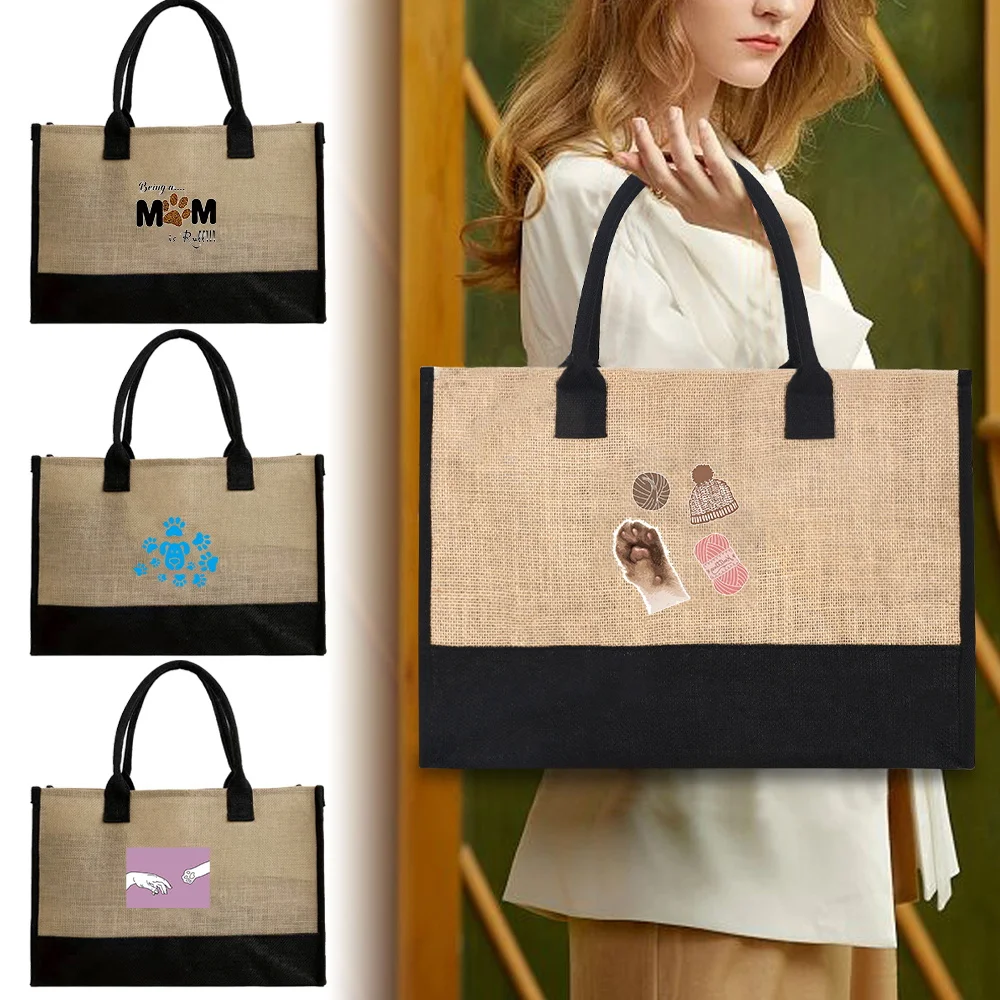 Многоразовые водонепроницаемые – обзор и цена Women Bags Jute