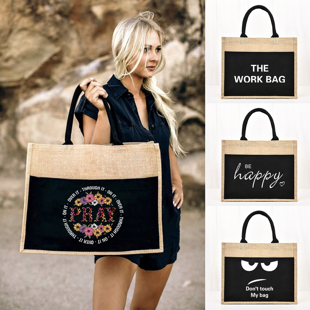 Большая сумка, многоразовая дж – обзор и цена Women Bags Jute