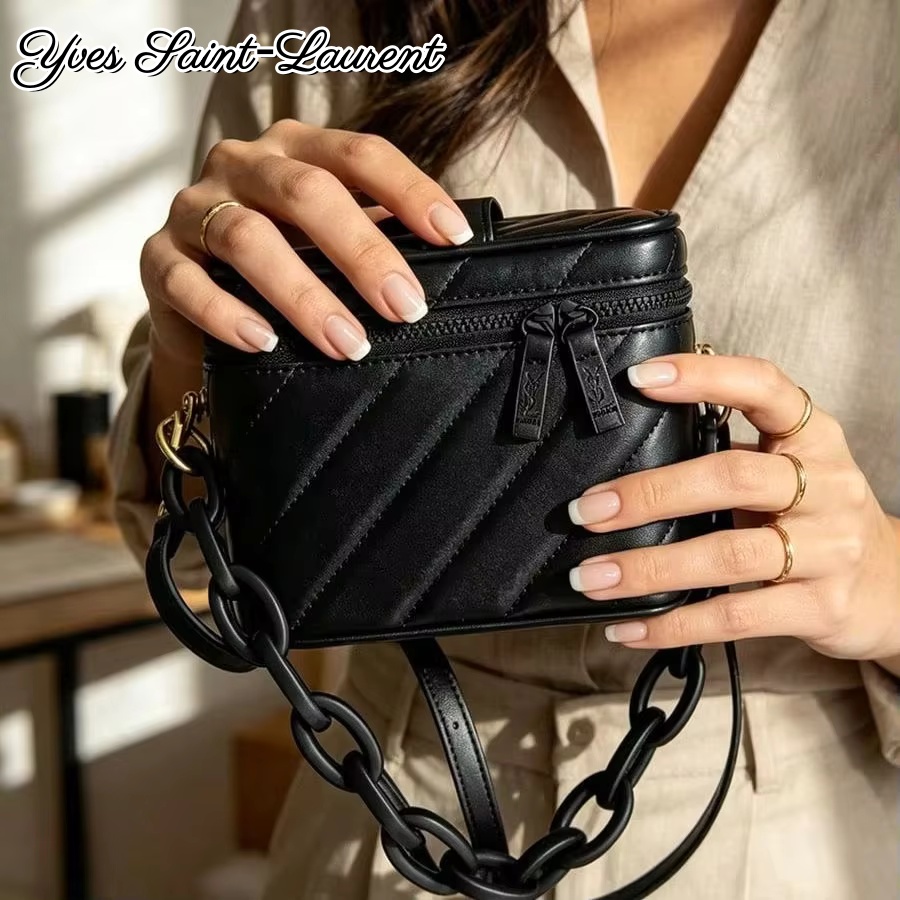 Кожаная квадратная косметичка  – обзор и цена Women'S Ysl Bags Crossbody
